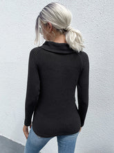 Solid Color V-Neck Knit Top 2023-03-14 InsStreet